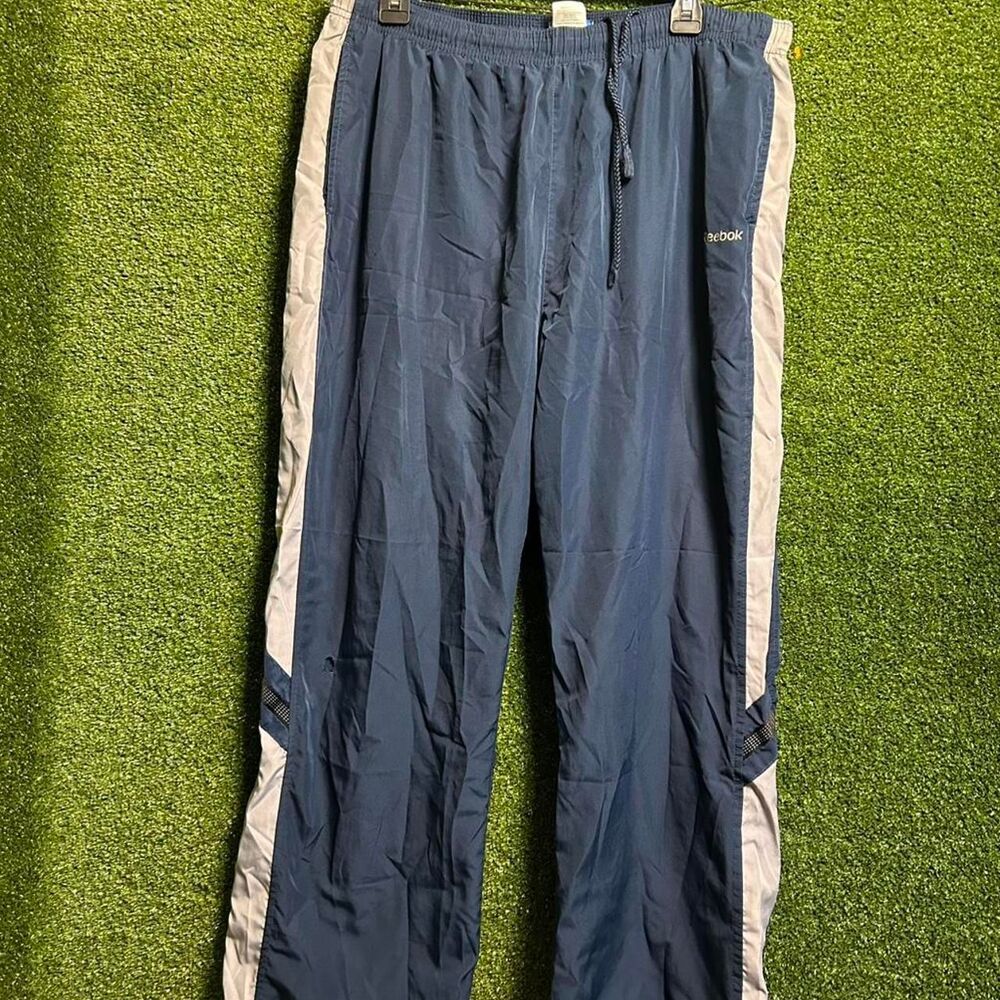 Reebok Men's Navy and Blue Joggers-tracksuits